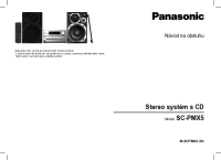 Panasonic - SC-PMX5 - Navod na obsluhu SK 